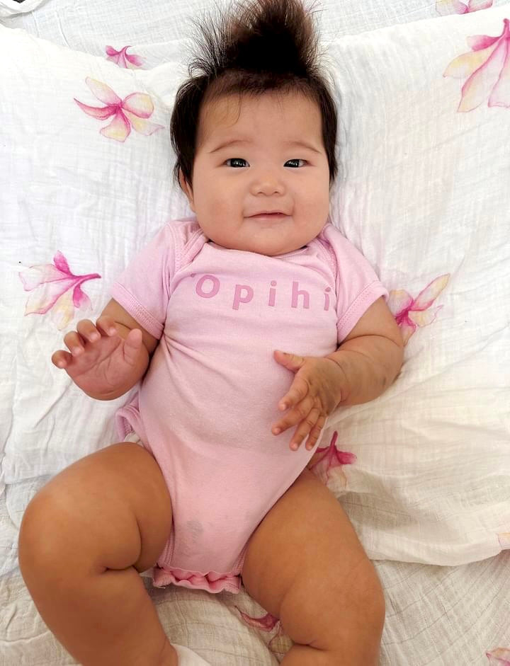 Pink Opihi Onesie