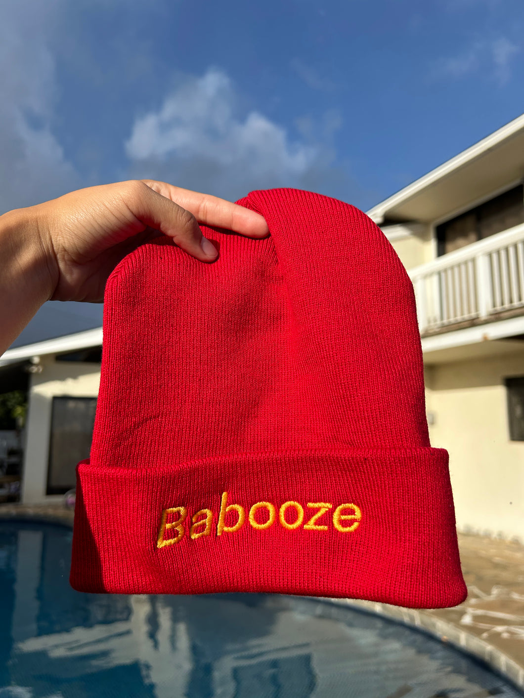 Red Babooze Beanie