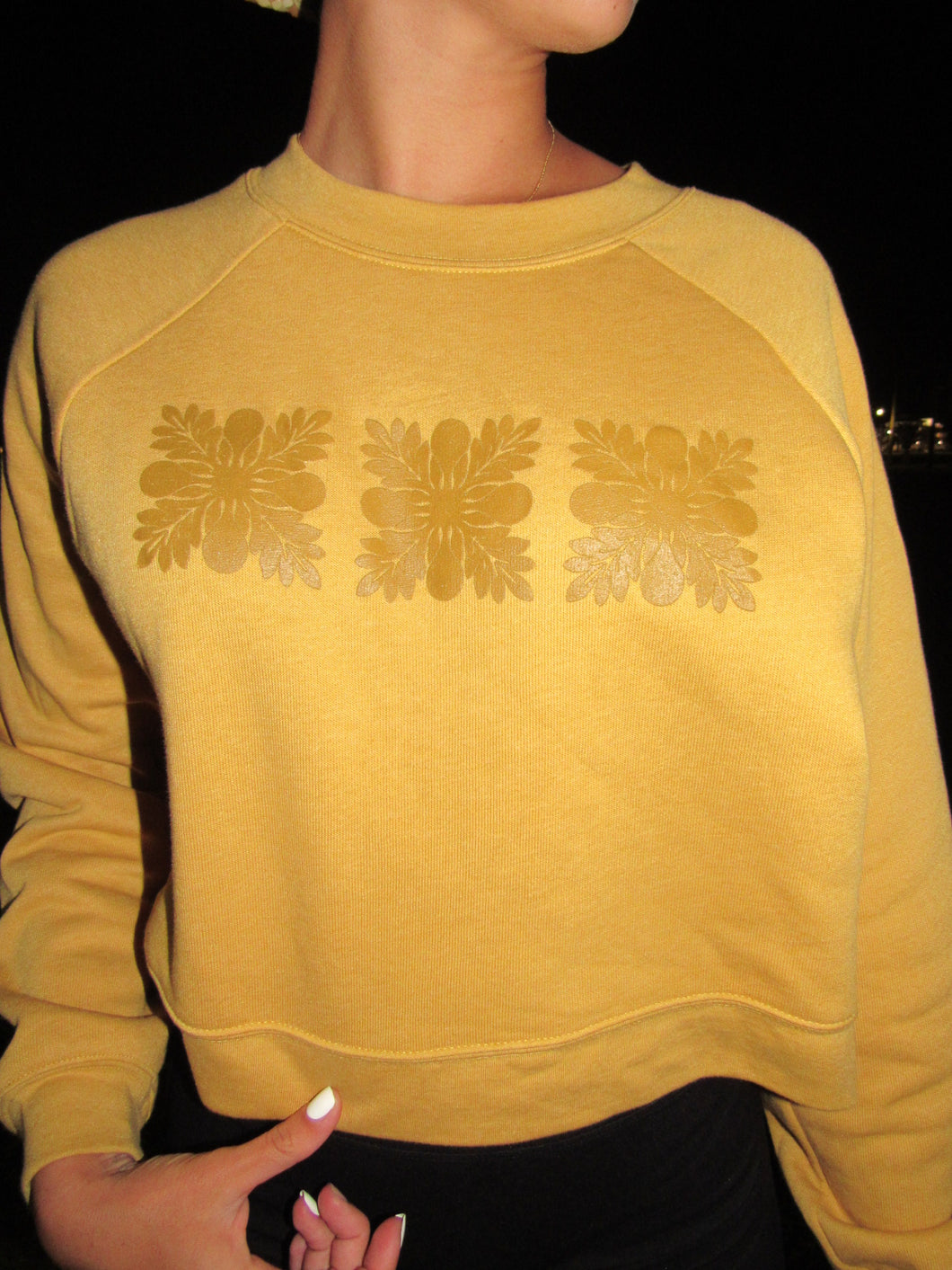'Ulu Quilt Pullover