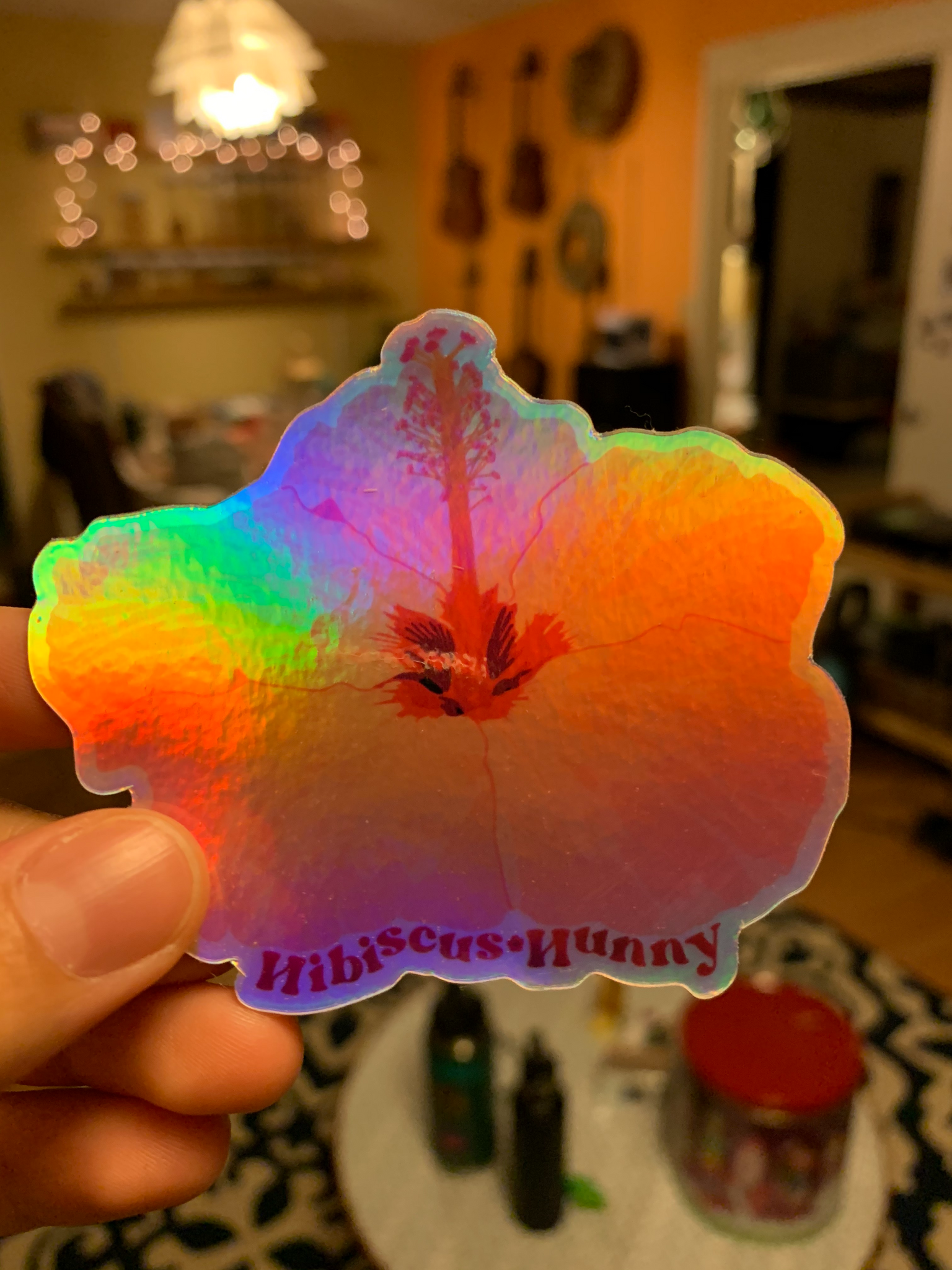 Holographic Honey Bee Sticker — Jamilah Henna Creations