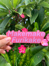 Load image into Gallery viewer, Makemake Furikake PINK Sticker
