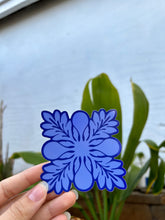 Load image into Gallery viewer, Blue ʻUlu Quilt Sticker
