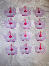 Load image into Gallery viewer, Purple Hibiscus Hunny Clear Sticker
