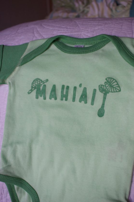 Green Mahiʻai Onesie (6M - 24M)