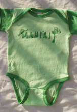 Load image into Gallery viewer, Green Mahiʻai Onesie (6M - 24M)
