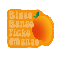 Load image into Gallery viewer, Bingo Bango Picko Mango Sticker
