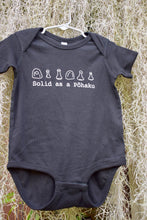 Load image into Gallery viewer, Solid as a Pōhaku Onesie (New Born - 24M)
